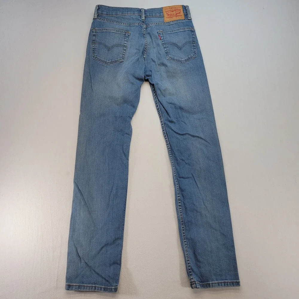 Levi's 511 Slim Fit Jeans Mens 30x32 Blue Medium Wash Stretch Denim